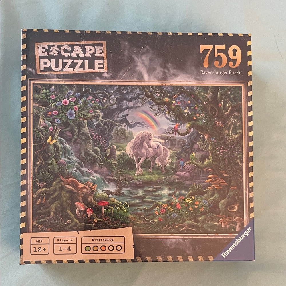 NEW Ravensburger Escape Puzzle 🧩 - The Unicorn, 759 Pieces